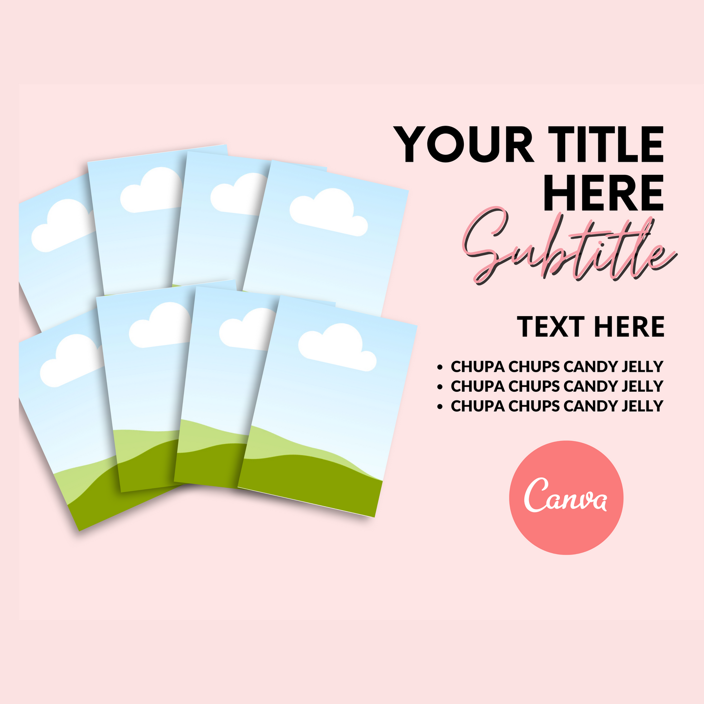 Etsy mockup product/ Canva
