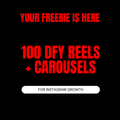 100 DFY Reels + Carousels for Instagram Growth