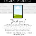 Thank you, digital product template (MRR)