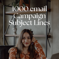 1000 Email Subject Lines